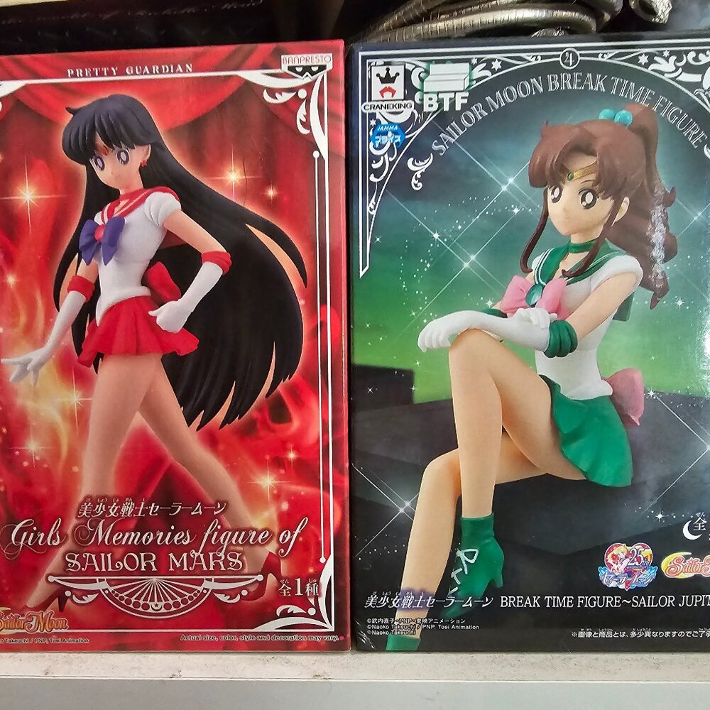 Sailor Scouts figurines